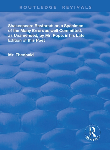 Shakespeare Restored
