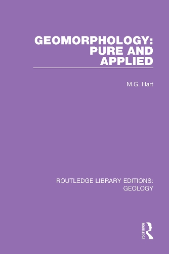 Geomorphology: Pure and Applied.