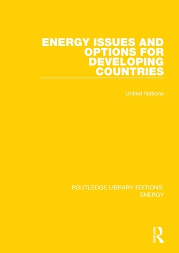 Energy Issues and Options for Developing Countries.