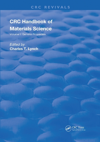 Handbook of Materials Science: Volume 1 General Properties.