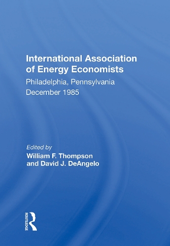 World Energy Markets: Stability Or Cyclical Change? Proceedings Of The Seventh Annual North American Meeting Of The International Association Of Energy Economists.