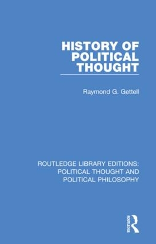 History of Political Thought.