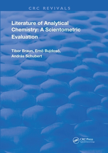 Literature Of Analytical Chemistry: A Scientometric Evaluation.