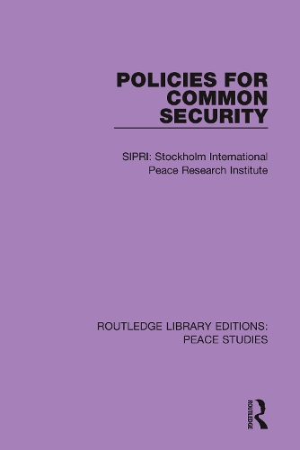 Policies for Common Security.