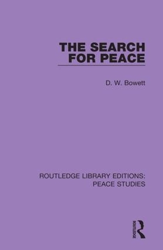 The Search for Peace.