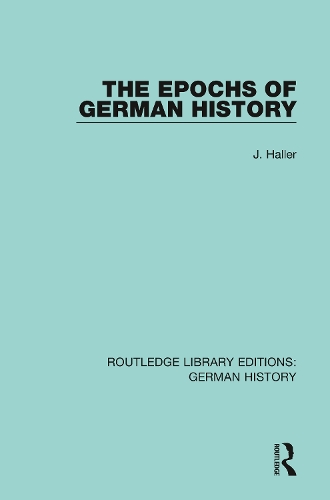 The Epochs of German History.
