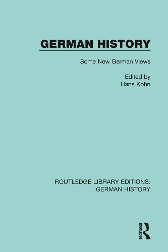 German History: Some New German Views.