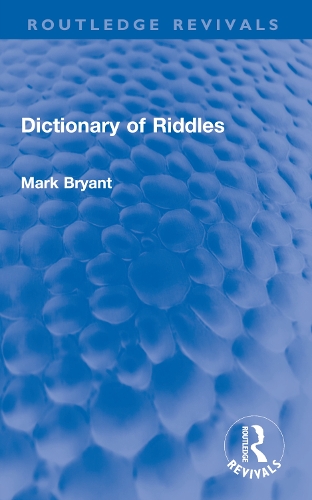 Dictionary of Riddles.
