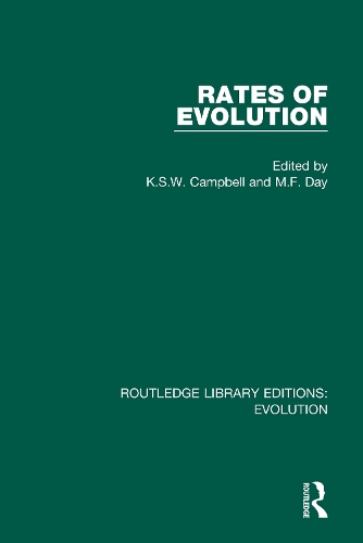 Rates of Evolution.
