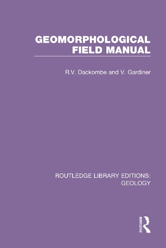 Geomorphological Field Manual.