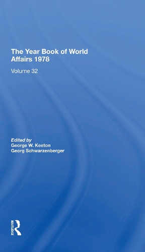 The Year Book Of World Affairs, 1978.