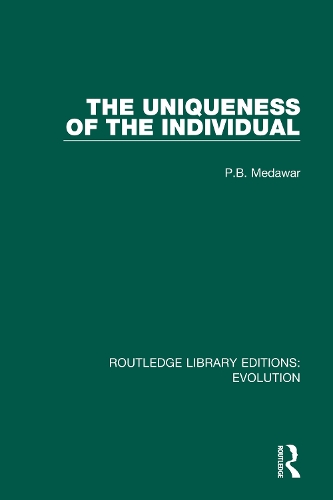 The Uniqueness of the Individual.