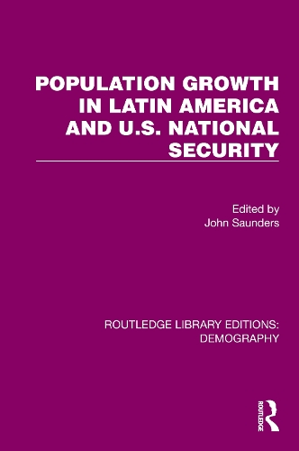 Population Growth In Latin America And U.S. National Security.