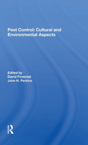 Pest Control: Cultural And Environmental Aspects.