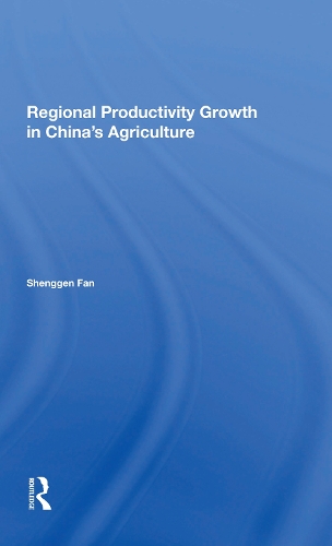 Regional Productivity Growth In China's Agriculture.