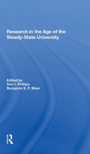 Research In The Age Of The Steadystate University.