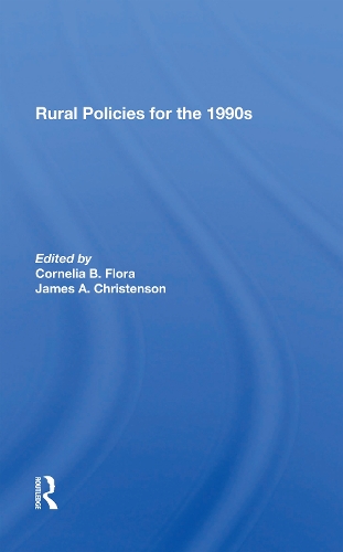 Rural Policies For The 1990s.