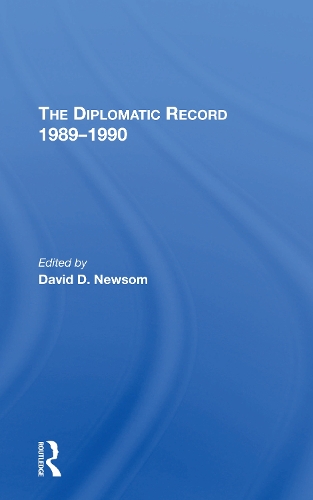 The Diplomatic Record 19891990.