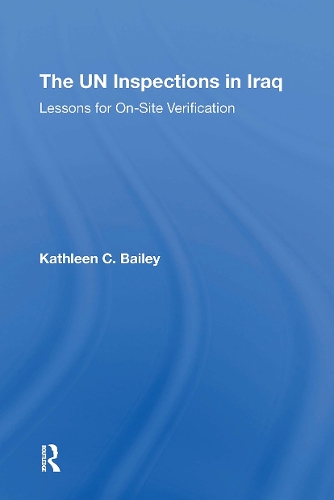 The Un Inspections In Iraq: Lessons For On-site Verification.
