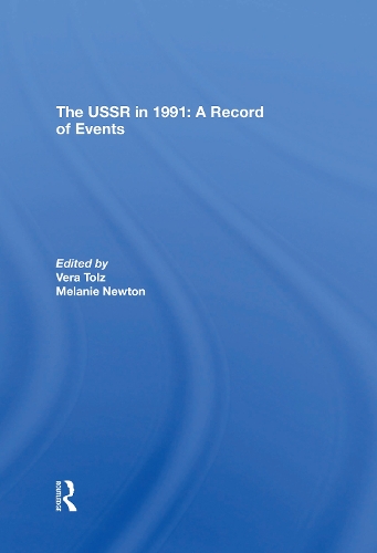 The Ussr In 1991: A Record Of Events.