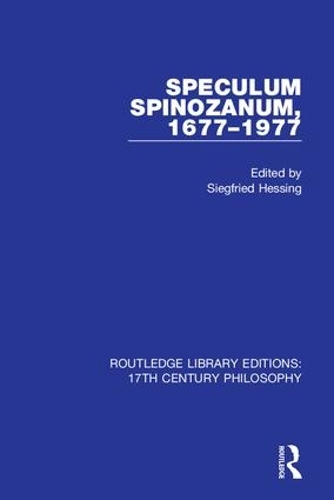Speculum Spinozanum, 1677-1977.