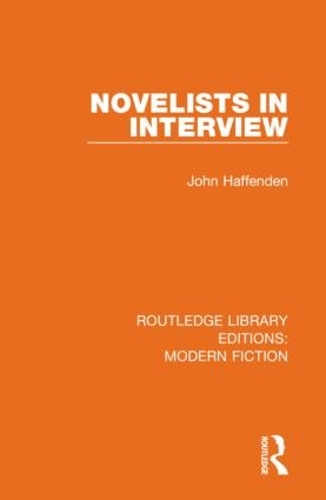 Novelists in Interview.