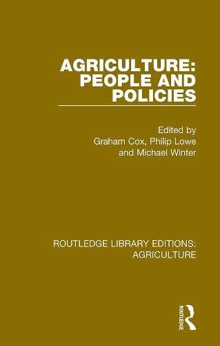 Agriculture: People and Policies.