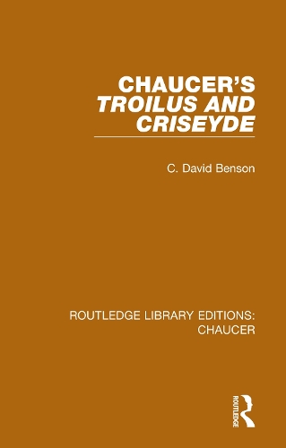 Chaucer's Troilus and Criseyde.