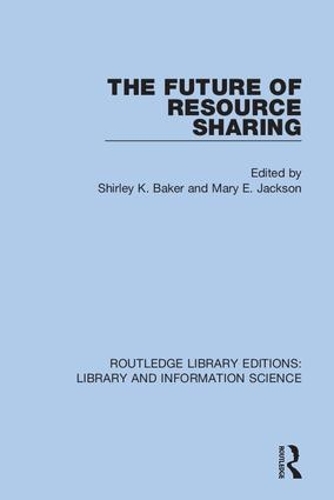 The Future of Resource Sharing.