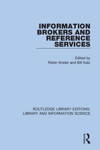 Information Brokers and Reference Services.