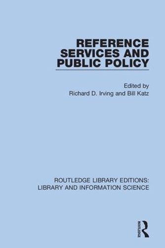 Reference Services and Public Policy.