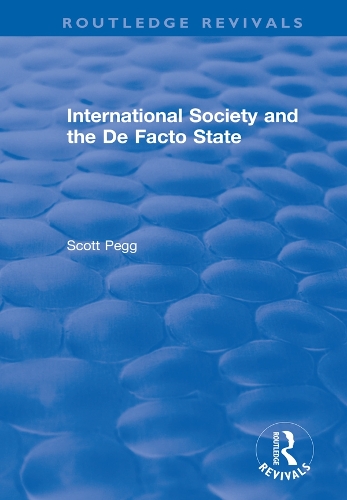 International Society and the De Facto State.