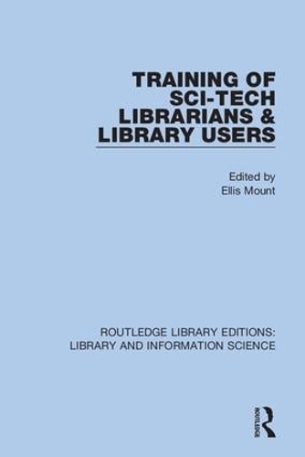 Training of Sci-Tech Librarians & Library Users.