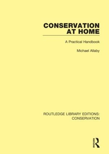 Conservation at Home: A Practical Handbook.