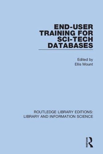 End-User Training for Sci-Tech Databases.