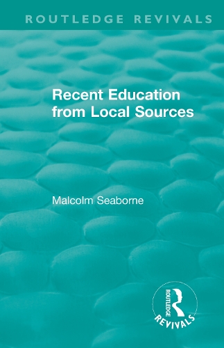 Recent Education from Local Sources.