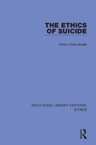 The Ethics of Suicide.