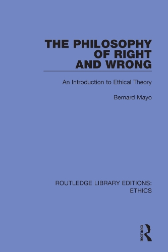 The Philosophy of Right and Wrong.