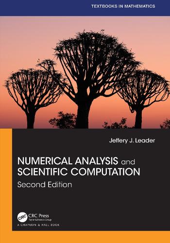 Numerical Analysis and Scientific Computation.