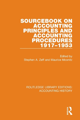 Sourcebook on Accounting Principles and Accounting Procedures, 1917-1953.