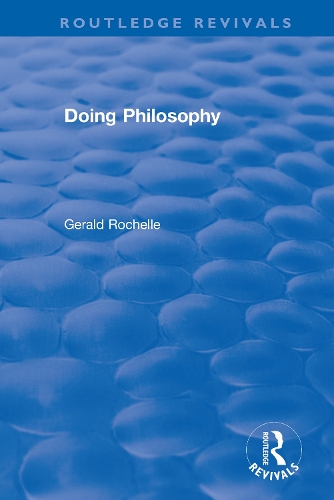 Doing Philosophy.