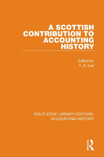 A Scottish Contribution to Accounting History.