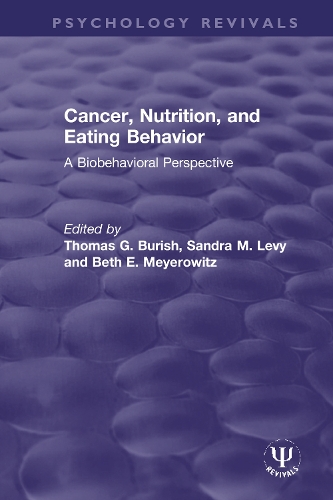 Cancer, Nutrition, and Eating Behavior: A Biobehavioral Perspective.