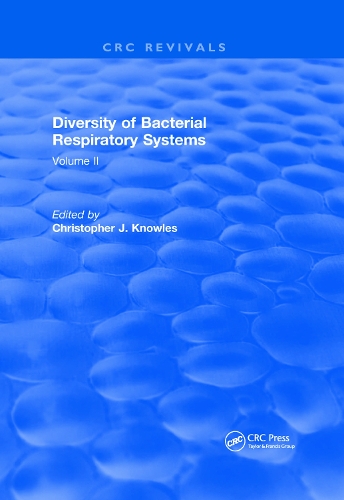 Diversity of Bacterial Respiratory Systems: Volume 2.