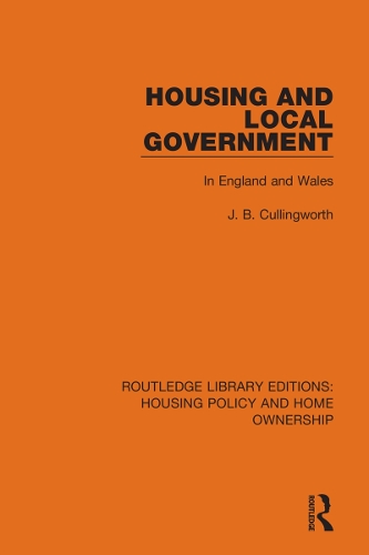 Housing and Local Government: In England and Wales.