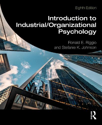 Introduction to Industrial/Organizational Psychology.