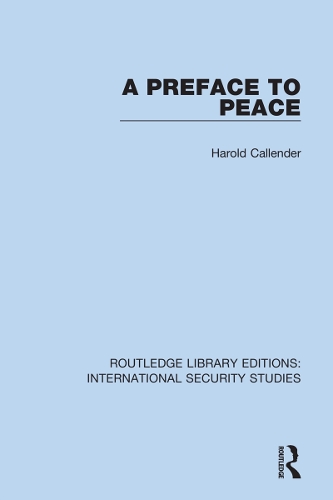 A Preface to Peace.