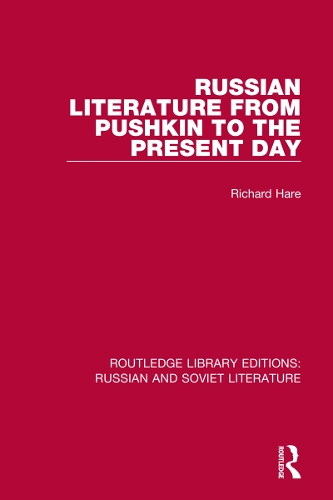 Russian Literature from Pushkin to the Present Day.