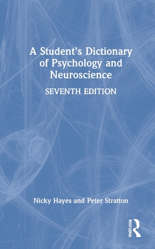 A Student's Dictionary of Psychology and Neuroscience.