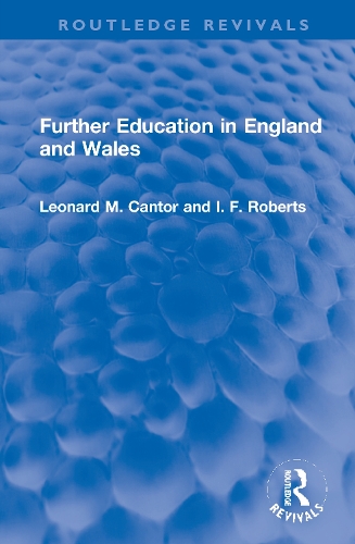 Further Education in England and Wales.